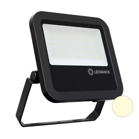 Ledvance 65W LED Flood Light 230V Black 3000K Warm White