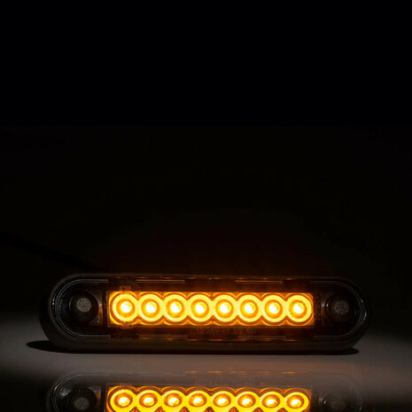 Fristom LED Marker Lamp Orange Dark Look FT-073