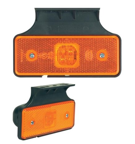 Led Side Marker Lamp Orange 24V