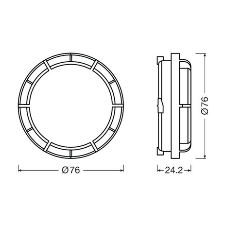 Osram Ledriving Cap Set LEDCAP06