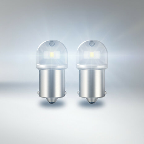 Osram R5W LED Retrofit White 12V BA15s 2 Pieces