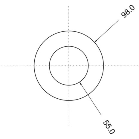 LED Richtingaanwijzer Ring Achter