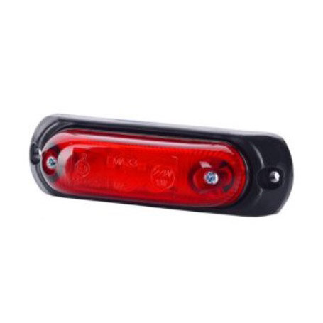 Horpol LED Marker Light Red Oval LD-379