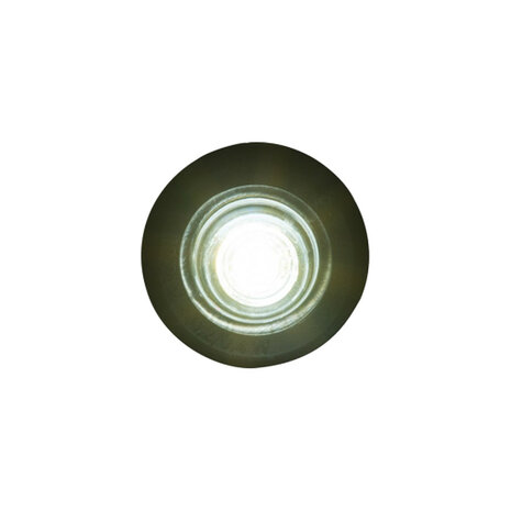 Horpol LED Position Lamp White Round Assembly LD-2631