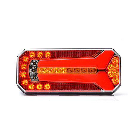 WAS LED Rear Light 4-Light Functions + 5-pin Bayonet Connector