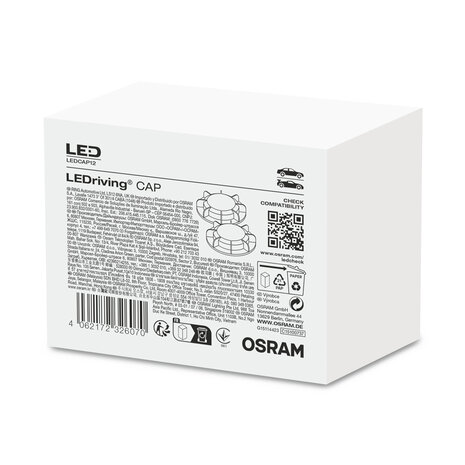 Osram Ledriving Cap Set LEDCAP12