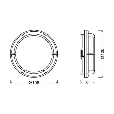 Osram Ledriving Cap Set LEDCAP12