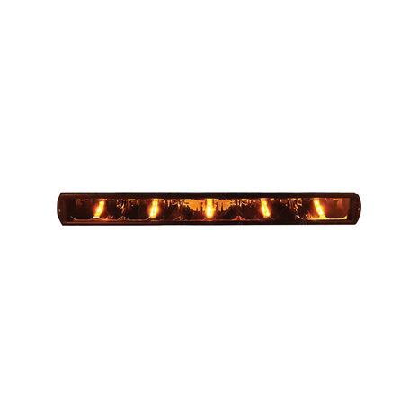 Boreman LED Lightbar Curved + Position Light White or Orange 20"