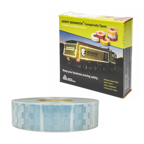 Avery V-6790 Reflective Tape White | 50M