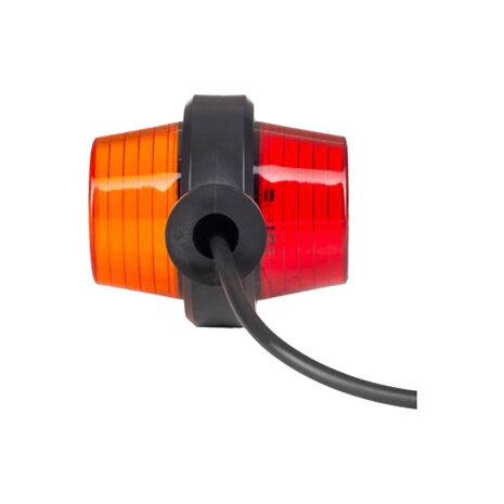 Horpol LED Stalk Marker Lamp Amber-Red 12-24V Universal LD 2622