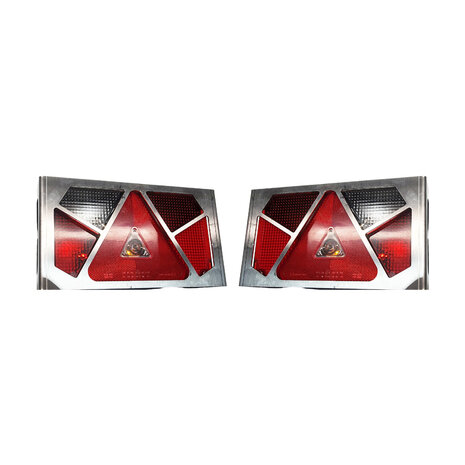 Stainless Steel Rear Light Protector Aspöck Multipoint 5