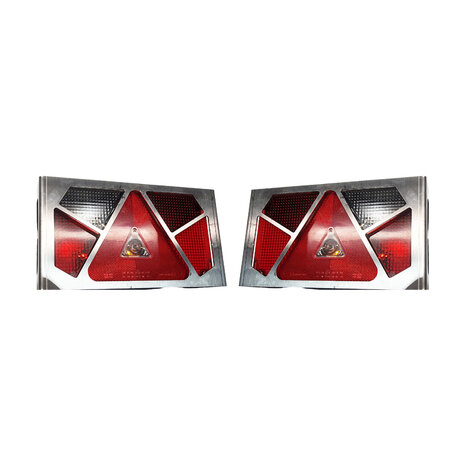 Stainless Steel Rear Light Protector Aspöck Multipoint 5