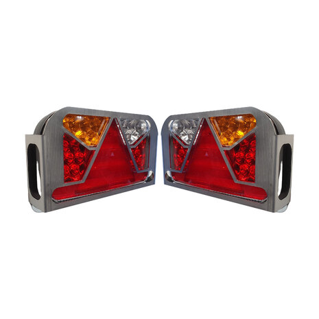 Stainless Steel Rear Light Protector Fristom FT-170 Set