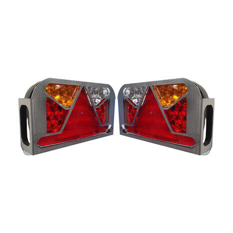 Stainless Steel Rear Light Protector Fristom FT-170 Set