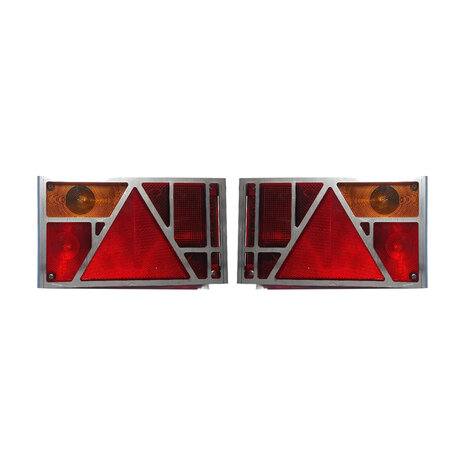 Stainless Steel Rear Light Protector Aspöck Multipoint 1