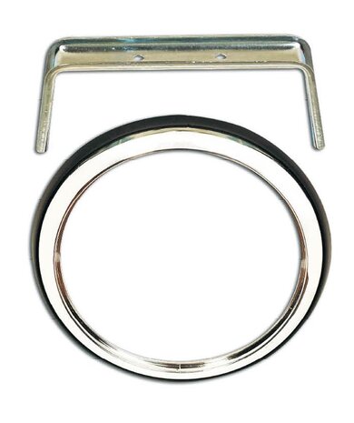 Chrome Ring For LED  Lamps Round