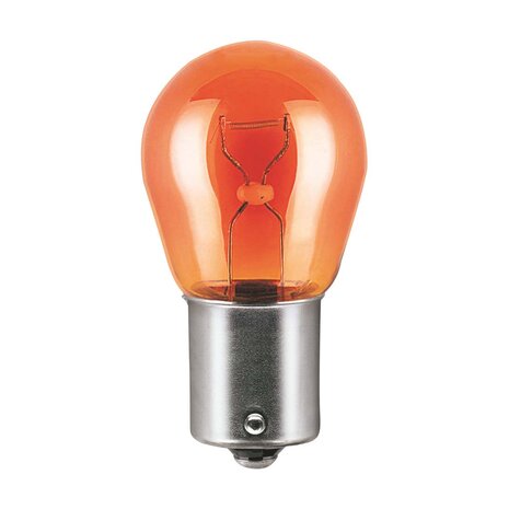 Osram Light Bulb PY21W 12V Orange Ultra Life BAU15s 2 Pieces