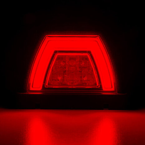 Horpol LED Rear Light Neon Red | LZD-3089