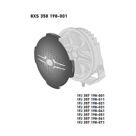 Hella Protective Cover for 7'' Blade Spotlights