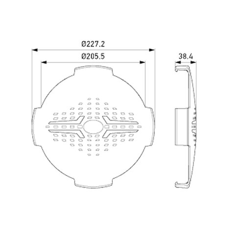 Hella Protective Cover for 9'' Blade Spotlights