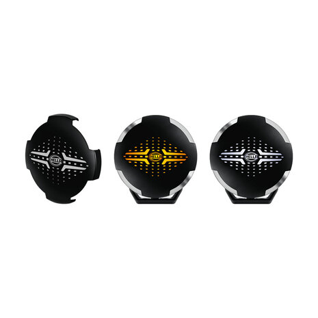 Hella LED Spotlight Blade 7" Black White/Orange Position Light Ref 50