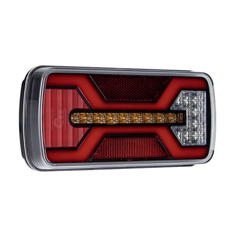X-Spider LED Rear Light + Fog Light | 5P Bayonet | Left