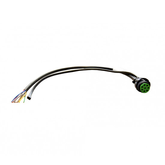 Aspöck wire-harness right with tapping DC + 8-way Bajonet 0,5 meter