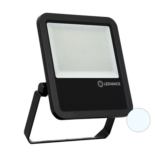 Ledvance 125W LED Bouwlamp 230V Zwart 6500K Koudwit