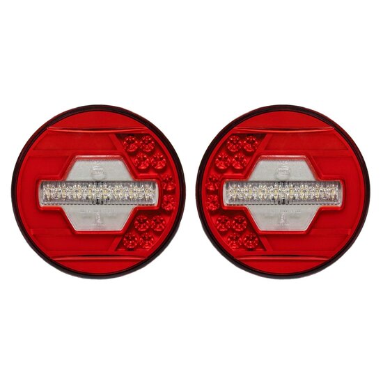 LED Mistlamp + Achteruitrijlamp Rechts Ø140mm