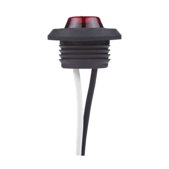 Horpol LED Positielicht Rood Rond Ø28mm Inbouw LD-2630