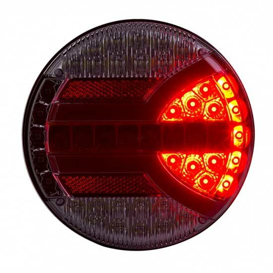 Horpol LED Rear Lamp Round NAVIA 140mm LZD 2341