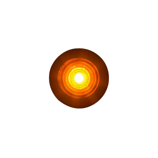 Horpol LED Positielamp Oranje Ronde Montage LD-2632