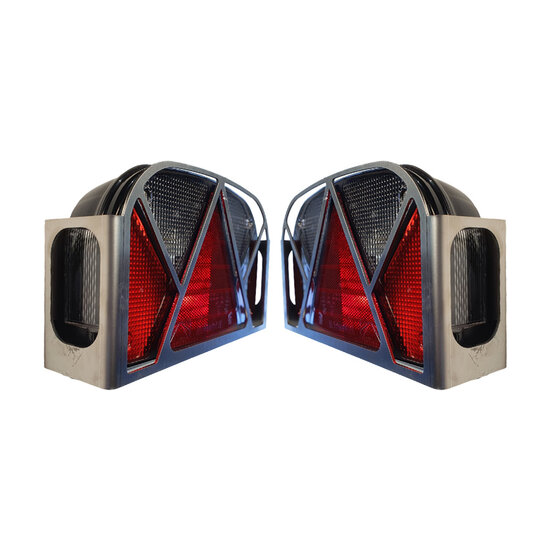 Stainless Steel Rear Light Protector Aspöck Multipoint 2