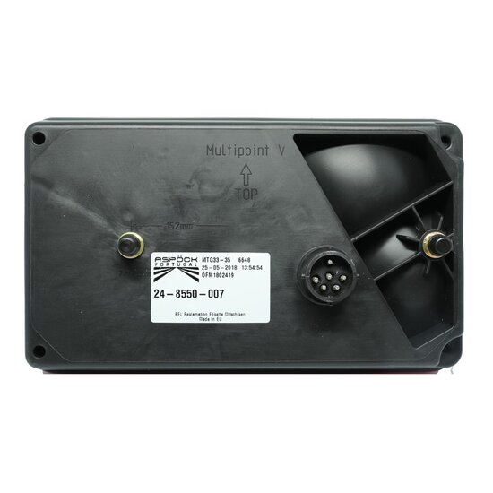 Asp&ouml;ck Rear Lamp Multipoint 5 [8P] Left + Fog + Reverse