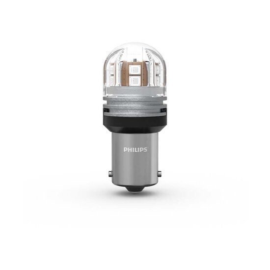 Philips P21W LED Retrofit Red 12V 2 Pieces