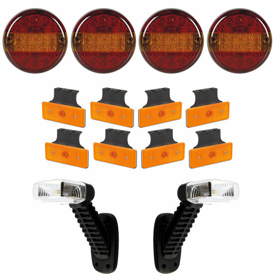 Trailer Lighting Set 14-part