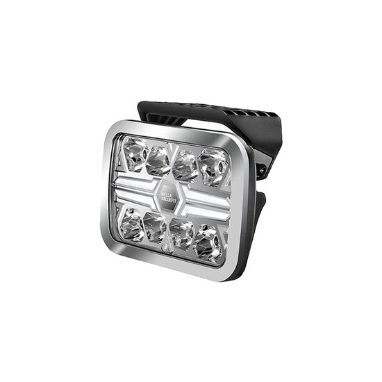 Hella LED Spotlight Blade 9" Chrome White/Orange Position Light Ref 25 Hanging