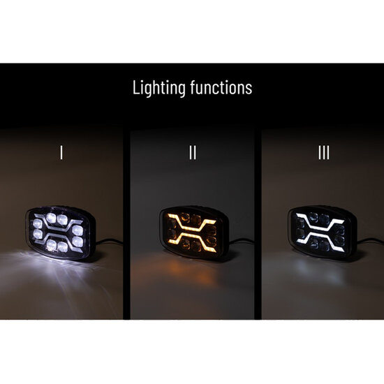 X-Spider LED Spotlight | DRL + LED Flasher