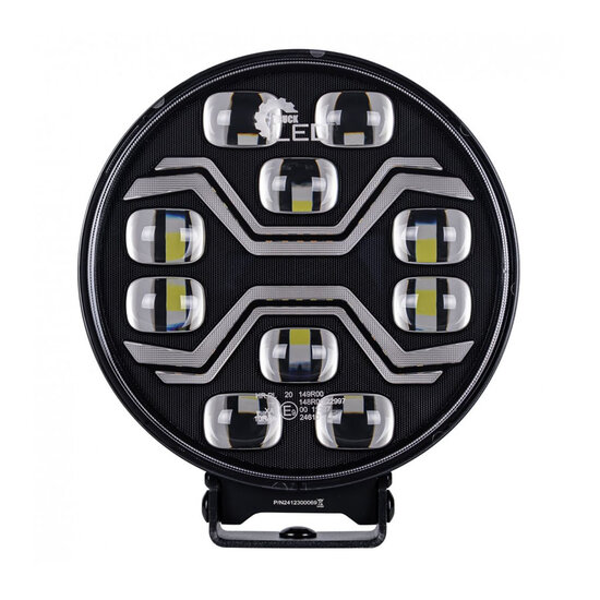X-Spider Toxic LED Spotlight Round | DRL + LED Flasher