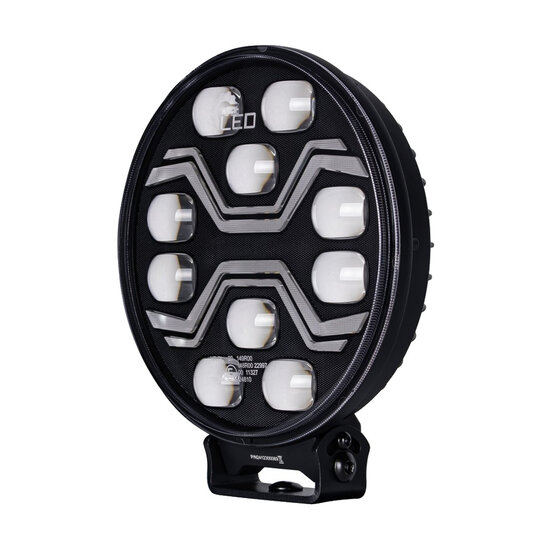 X-Spider Toxic LED Spotlight Round | DRL + LED Flasher