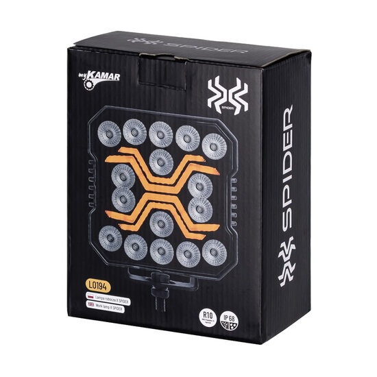 X-Spider LED Werklamp | Wit + Oranje | DRL | 4200 LM