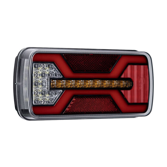 X-Spider LED Tail Light |+ Reversing Light | License Plate Light | 5P Bayonet | Left