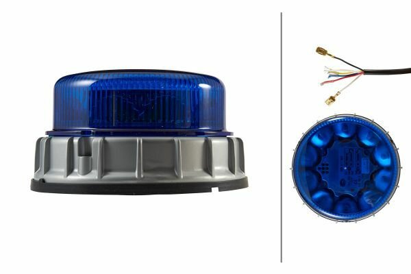 Zwaai-flitsl K-led 2 0 10-32V bl vast 2XD 011 557-111