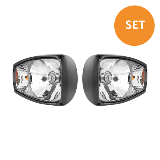 Set RGV1 Headlights Rear Mounting 12V