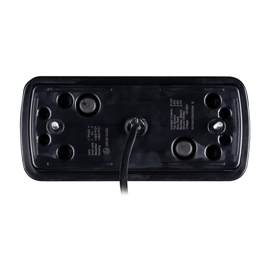 X-Spider LED Taillight + Foglight | License plate light | Left