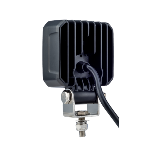 32W LED Work Light + Built-in Orange Warning Light