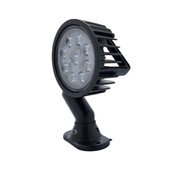 45W Adjustable LED Work Light With Arm Round | 6750LM