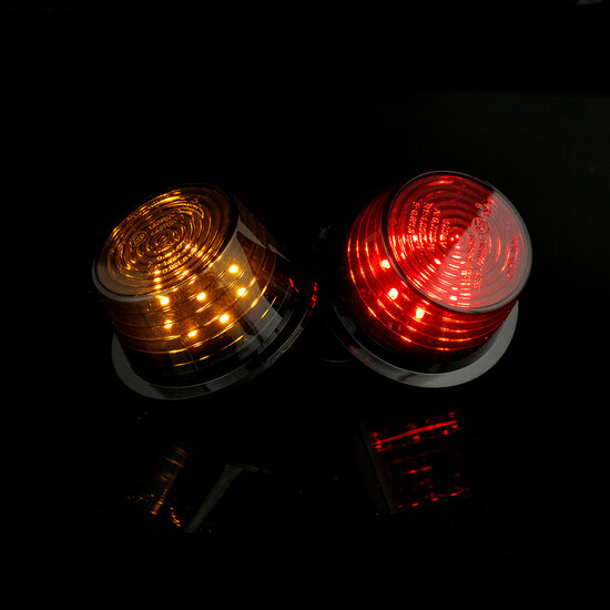 Horpol LED Marker Units Orange & Red | MDBC-2623/GRAPHITE