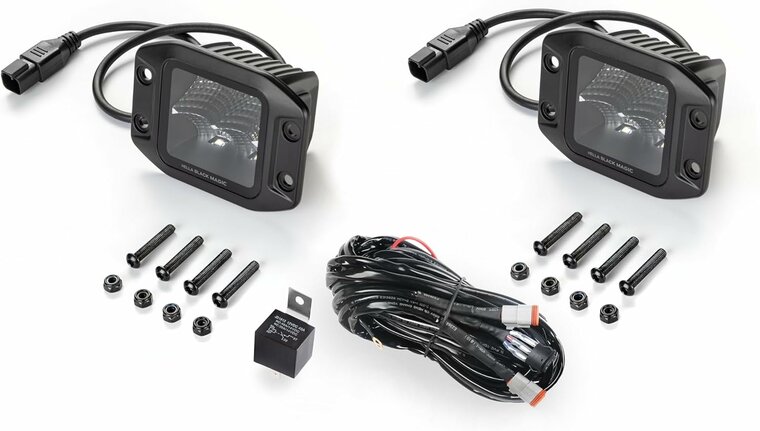 Hella LED Cube Set 3.2" Wide Recessed | 1FA 358 176-831