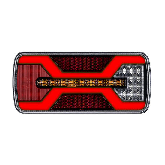 X-Spider LED Rear Light + Fog Light | 5P Bayonet | Left